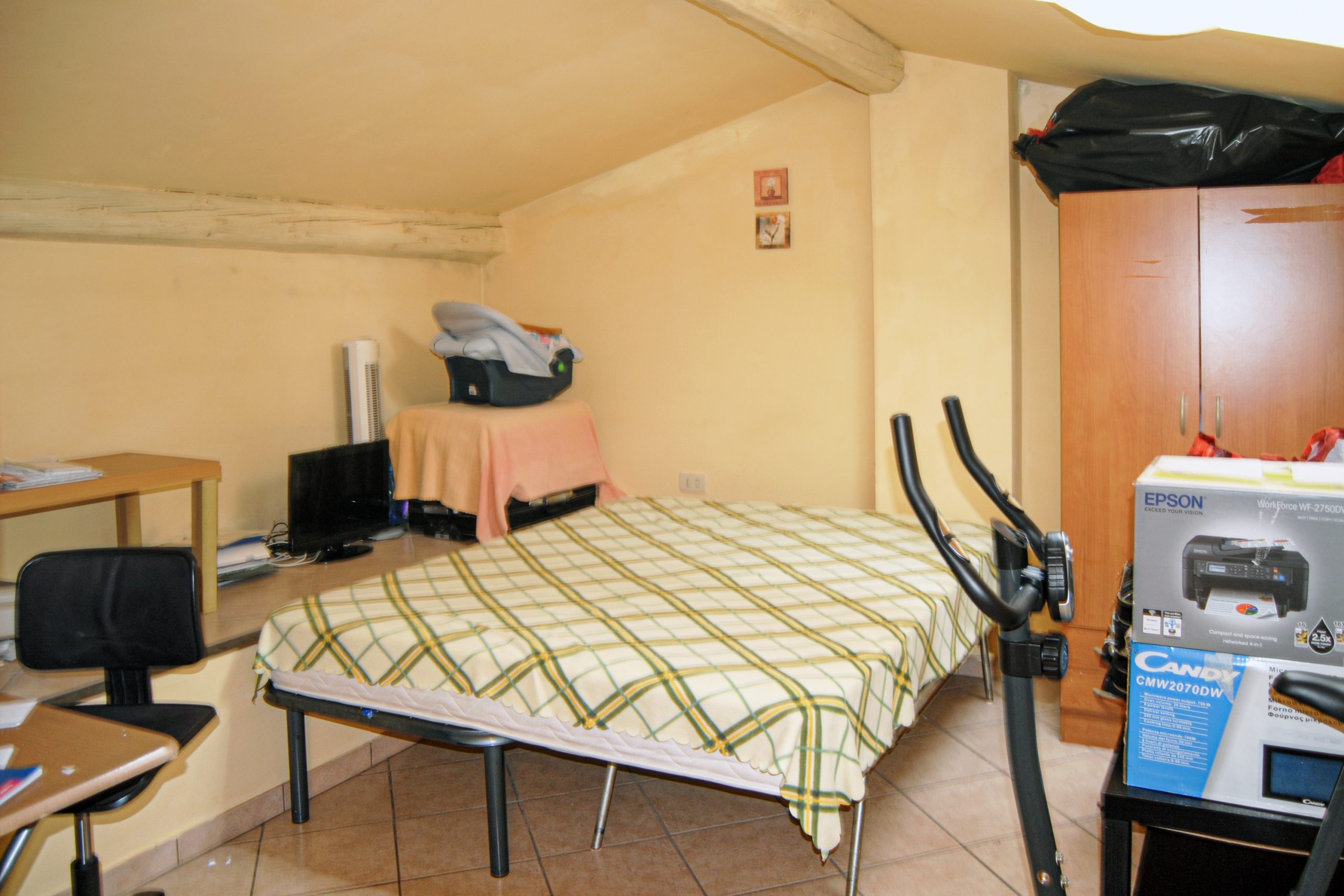 Zona Giorno prima dell’intervento di home staging – Lastra a Signa – Ginestra Fiorentina