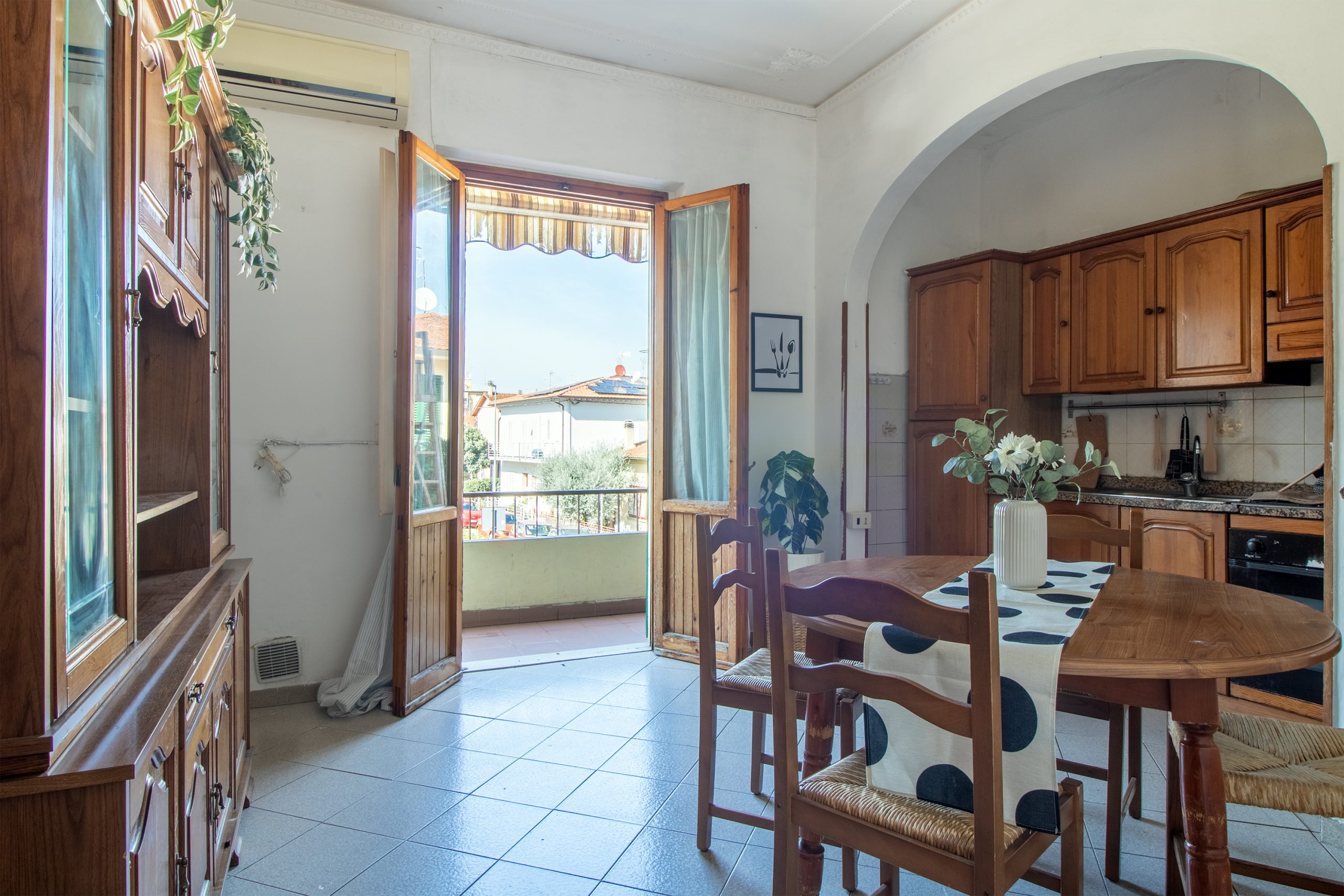 Zona Giorno dopo dell’intervento di home staging – Lastra a Signa – Ginestra Fiorentina