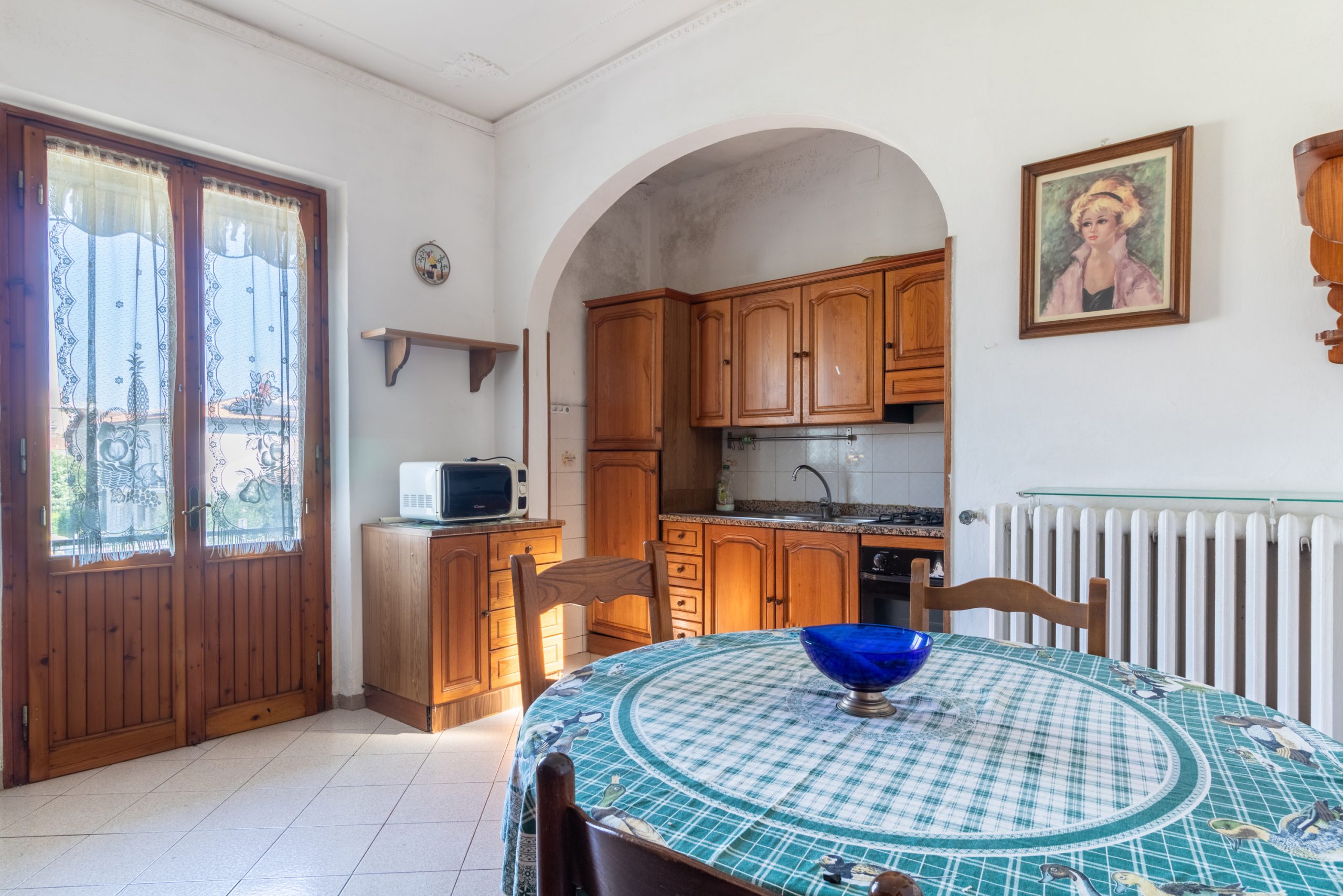 Zona Giorno prima dell’intervento di home staging – Lastra a Signa – Ginestra Fiorentina
