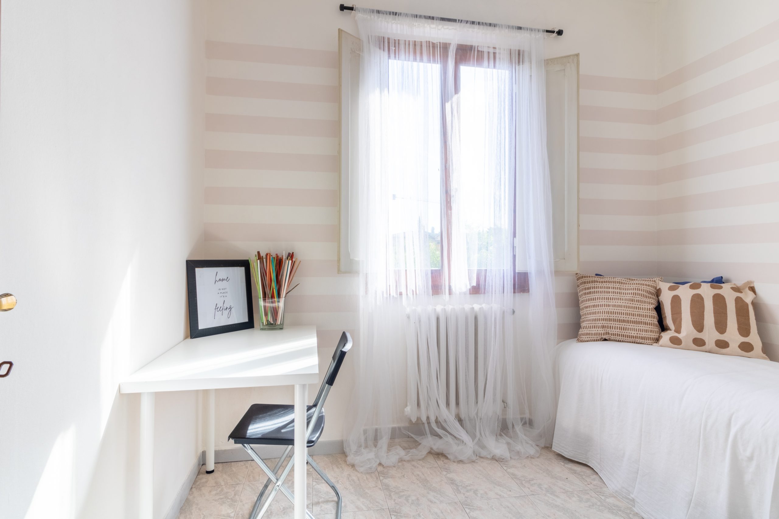 Camera dopo dell’intervento di home staging – Lastra a Signa – Ginestra Fiorentina